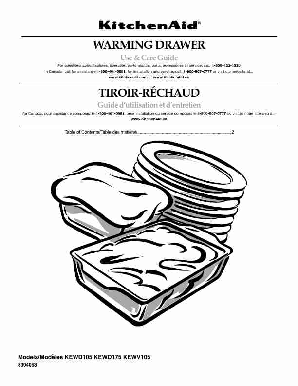 KitchenAid Food Warmer KEWD175-page_pdf